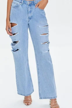 Premium Distressed 90S Fit Jeans