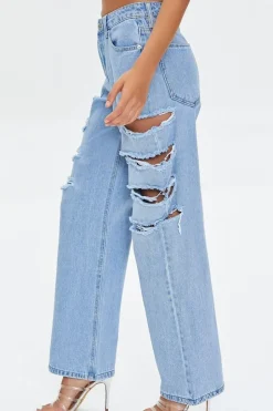Premium Distressed 90S Fit Jeans