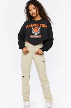Princeton University Cropped Pullover
