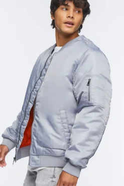 Puffer Bomber Jacket