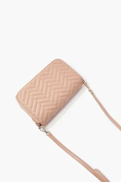 Quilted Chevron Crossbody Bag