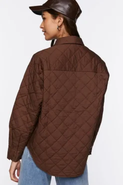 Quilted Dolphin-Hem Shacket
