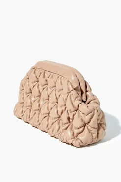 Quilted Faux Leather Crossbody Bag