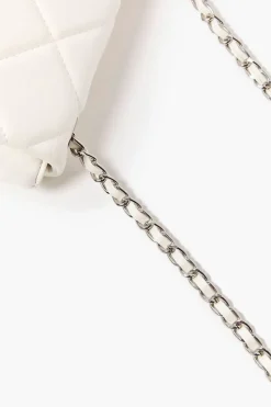 Quilted Faux Leather Crossbody Bag