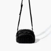 Quilted Faux Leather Crossbody Bag