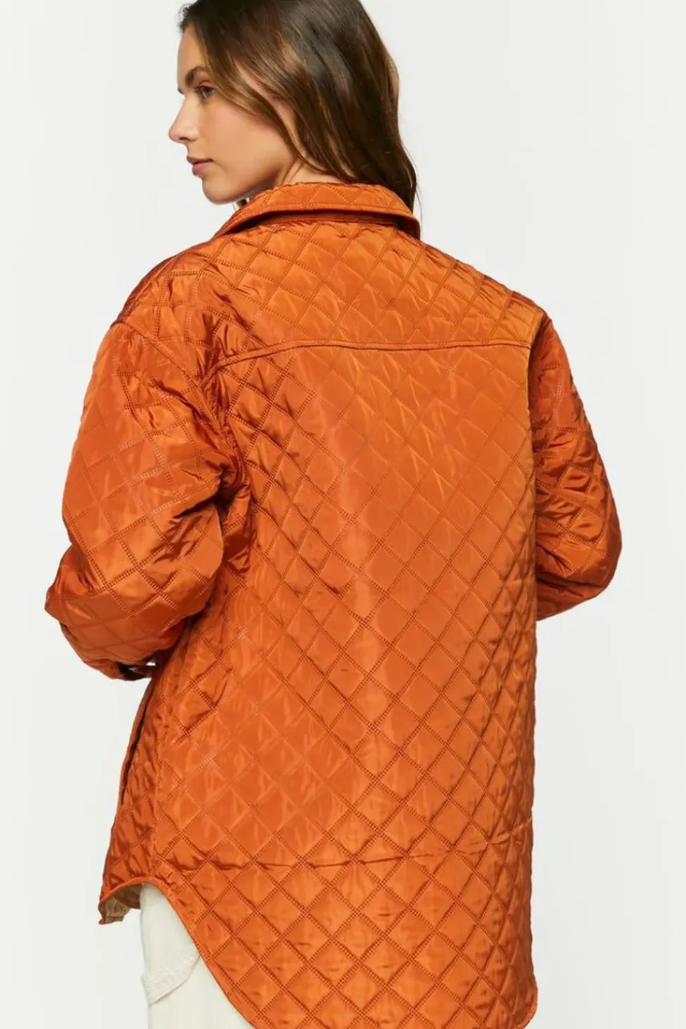 Quilted Longline Shacket
