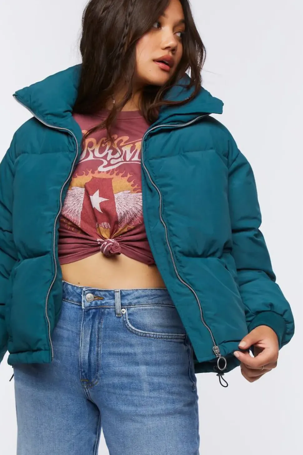 Quilted Puffer Jacket