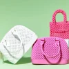 Quilted Satchel Bag
