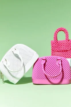 Quilted Satchel Bag