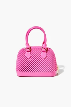 Quilted Satchel Bag