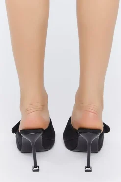 Quilted Spool Heels