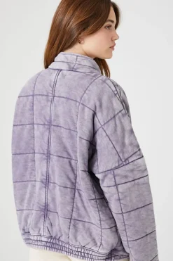 Quilted Zip-Up Jacket