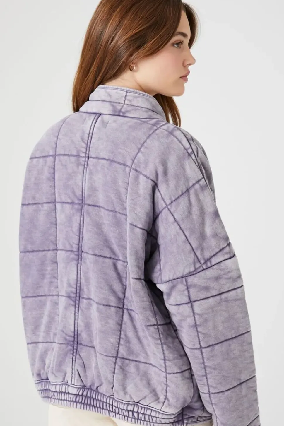 Quilted Zip-Up Jacket