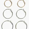 Rainbow Hoop Earring Set