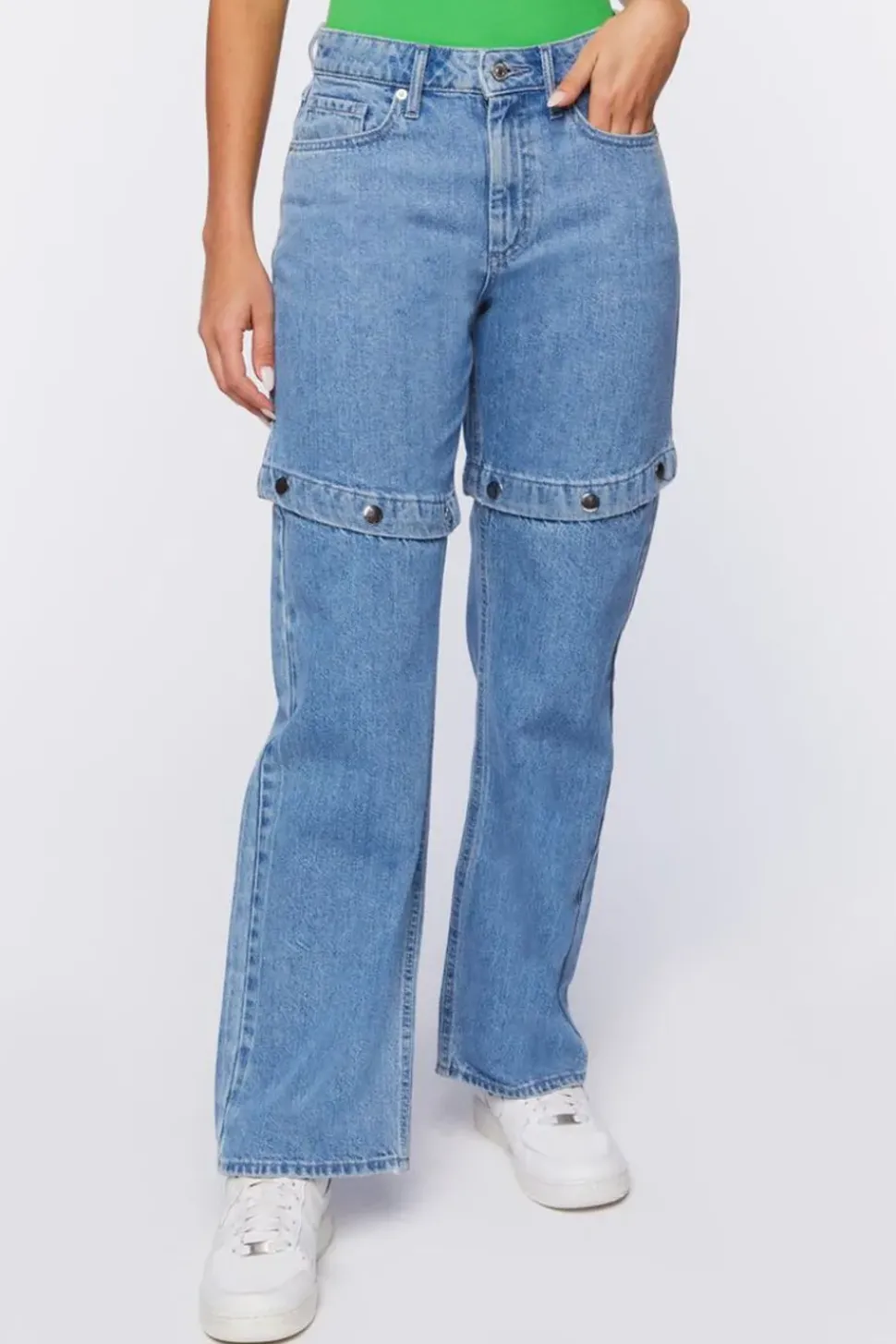 Recycled Cotton Convertible Jeans