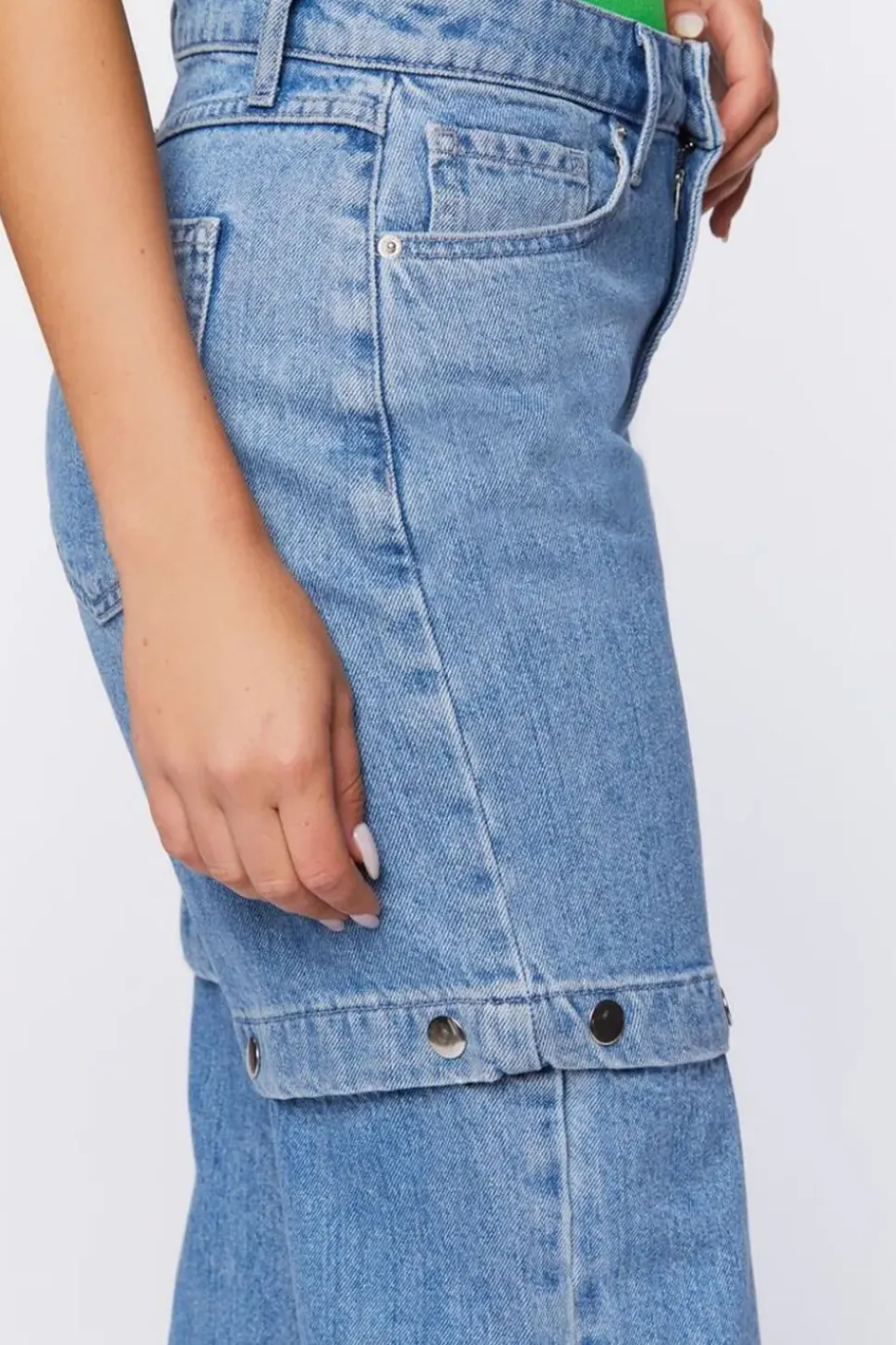 Recycled Cotton Convertible Jeans