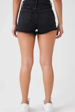Recycled Cotton Curvy Denim Shorts