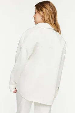 Recycled Cotton Denim Shacket