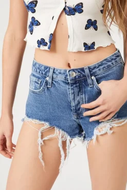Recycled Cotton Denim Shorts