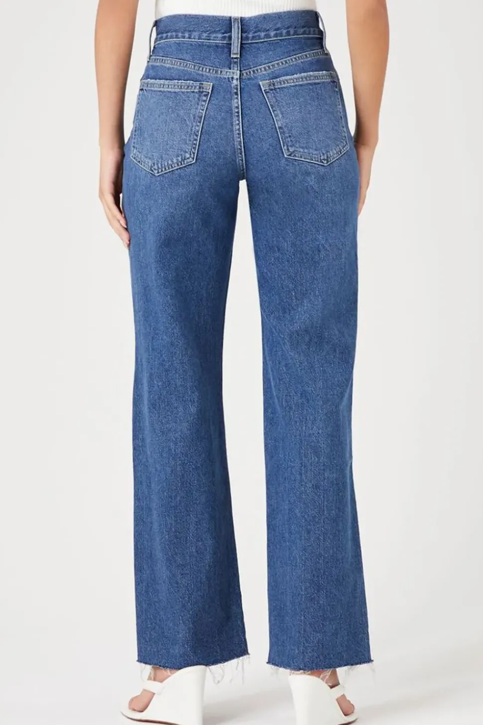 Recycled Cotton High-Rise Jeans