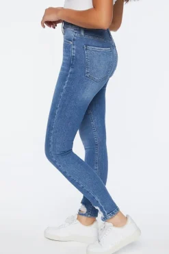 Recycled Cotton High-Rise Skinny Jeans