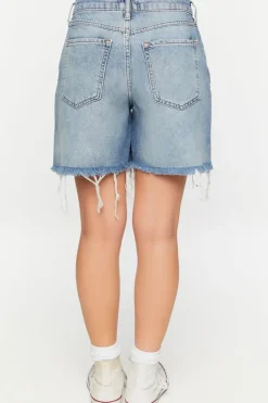 Recycled Cotton 90S-Fit Denim Shorts