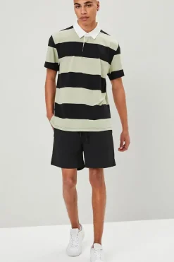Recycled Nylon Drawstring Swim Trunks