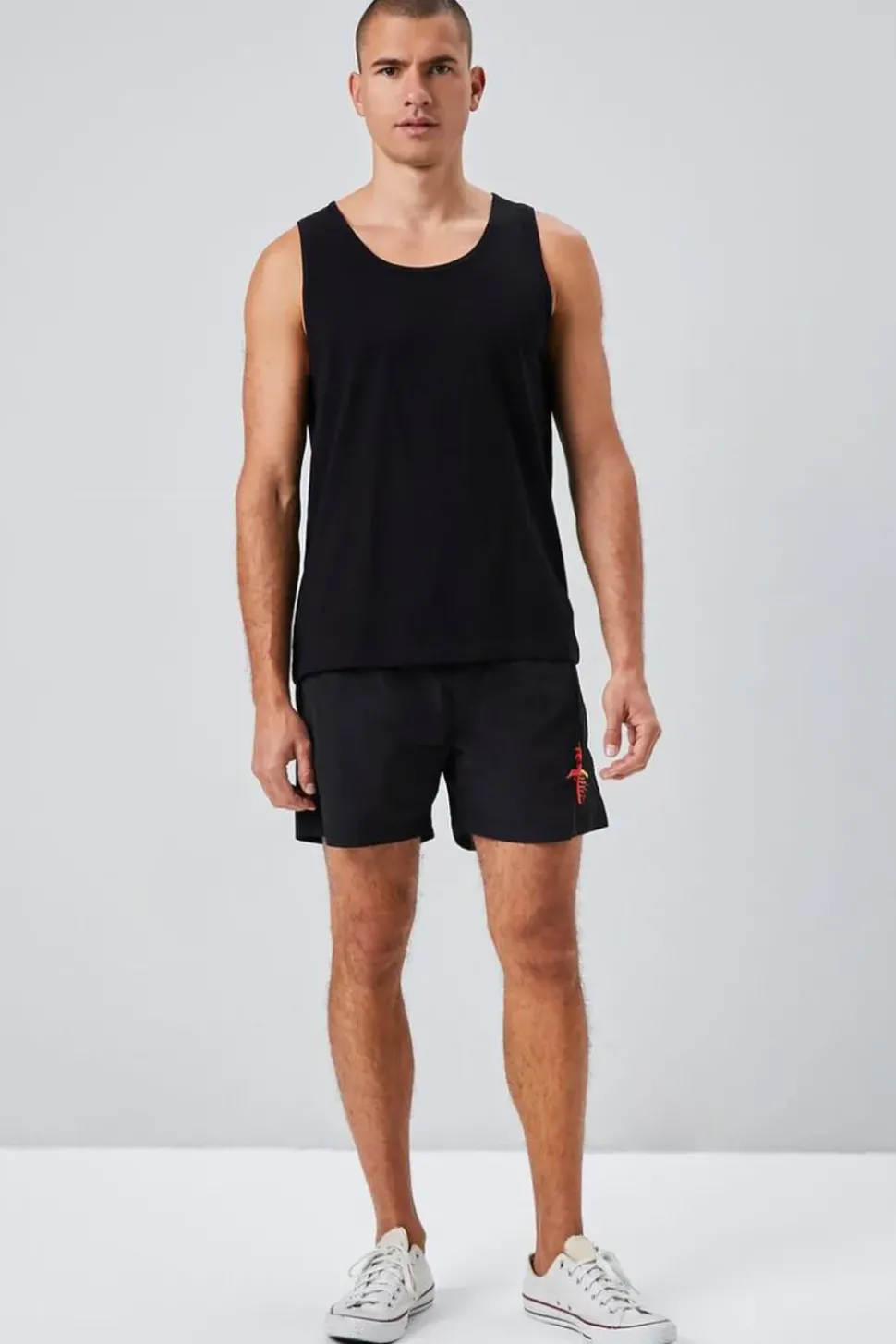 Recycled Nylon Eternal Graphic Swim Trunks