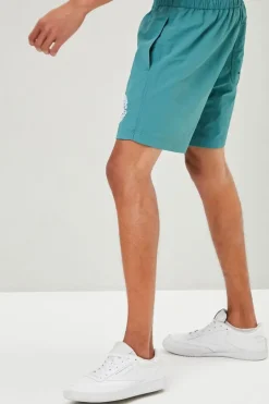 Recycled Nylon Graphic Swim Trunks
