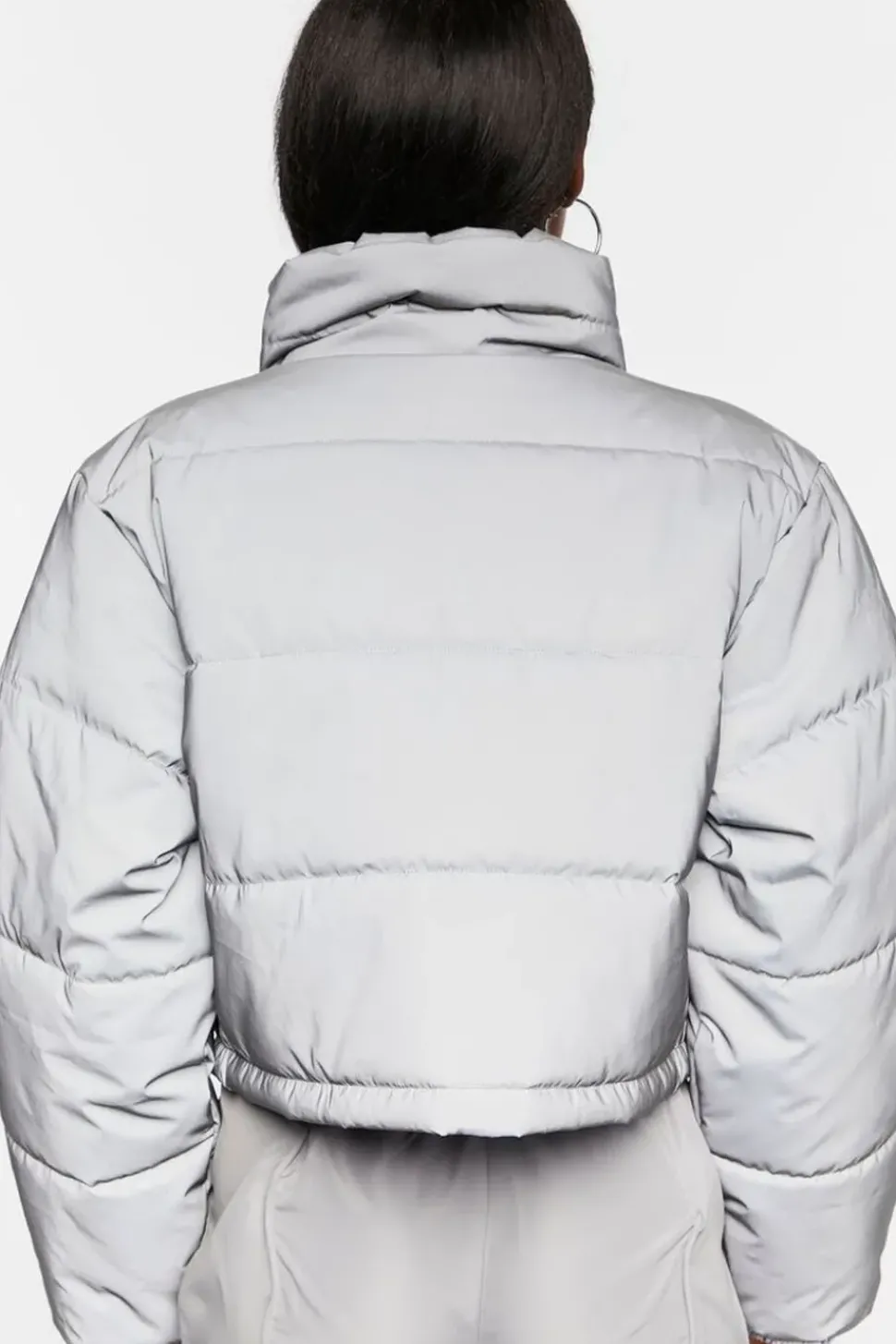 Reflective Puffer Jacket