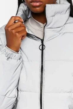 Reflective Puffer Jacket