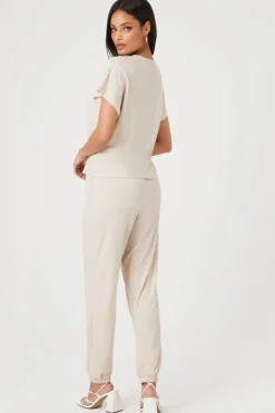 Relaxed-Fit Tee & Joggers Set