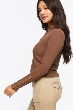 Reverse Long-Sleeve Thermal Tee