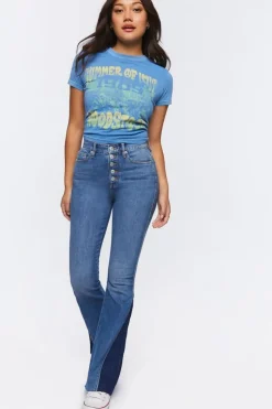Reworked Flare Jeans