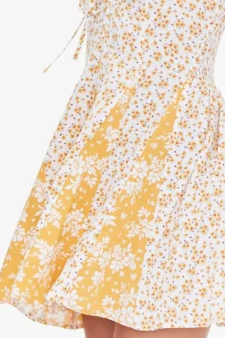 Reworked Floral Mini Dress