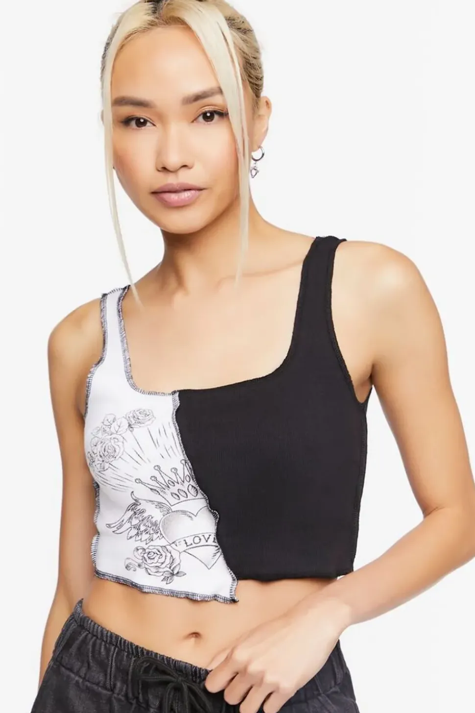 Reworked Graphic Tank Top