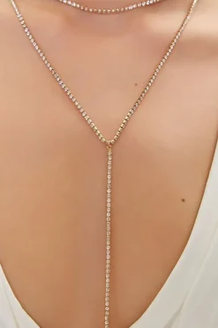 Rhinestone Box Body Chain