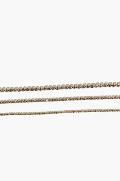 Rhinestone Chain Bracelet Set