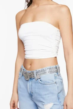 Rhinestone Chainmail Buckle Belt