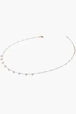 Rhinestone Charm Necklace