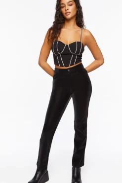 Rhinestone Cropped Cami