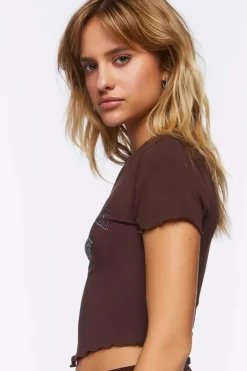 Rhinestone Los Angeles Graphic Baby Tee
