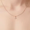 Rhinestone Star Charm Necklace