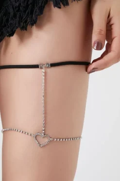 Rhinestone Thigh Garter Chain