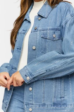 Rhinestone Trucker Jacket
