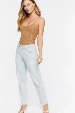 Ribbed Cami Bodysuit