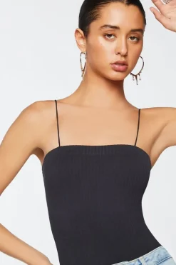 Ribbed Cami Bodysuit