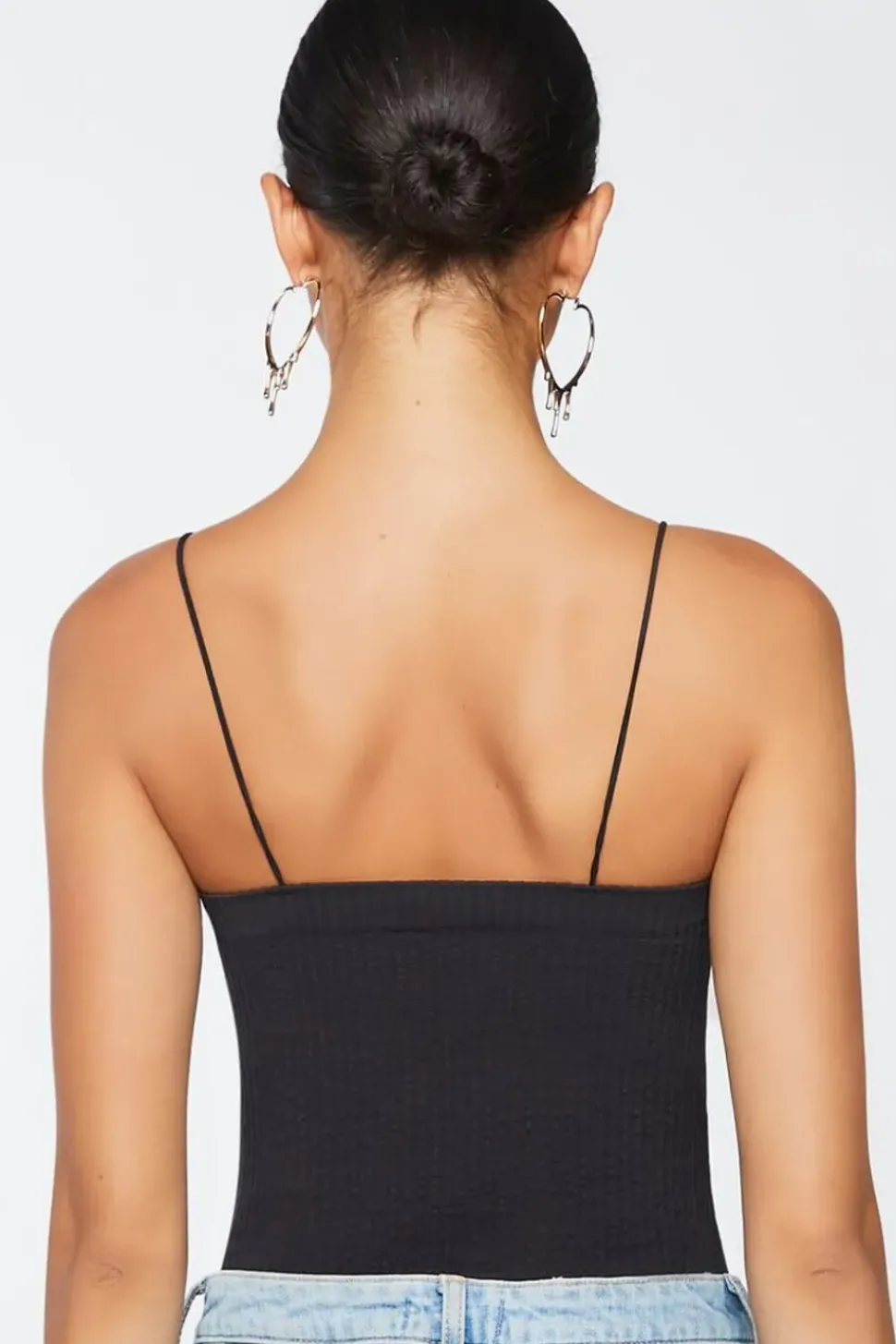 Ribbed Cami Bodysuit