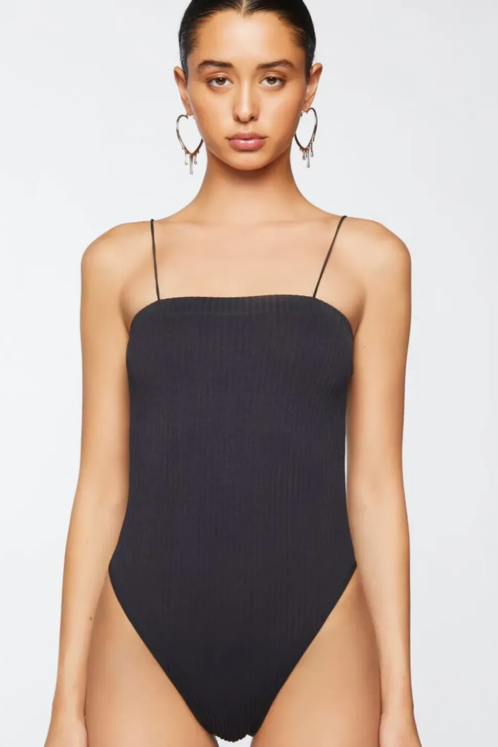 Ribbed Cami Bodysuit