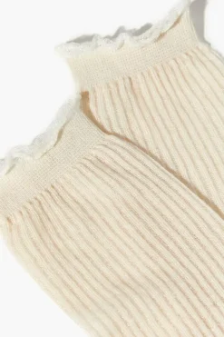Ribbed Crew Socks